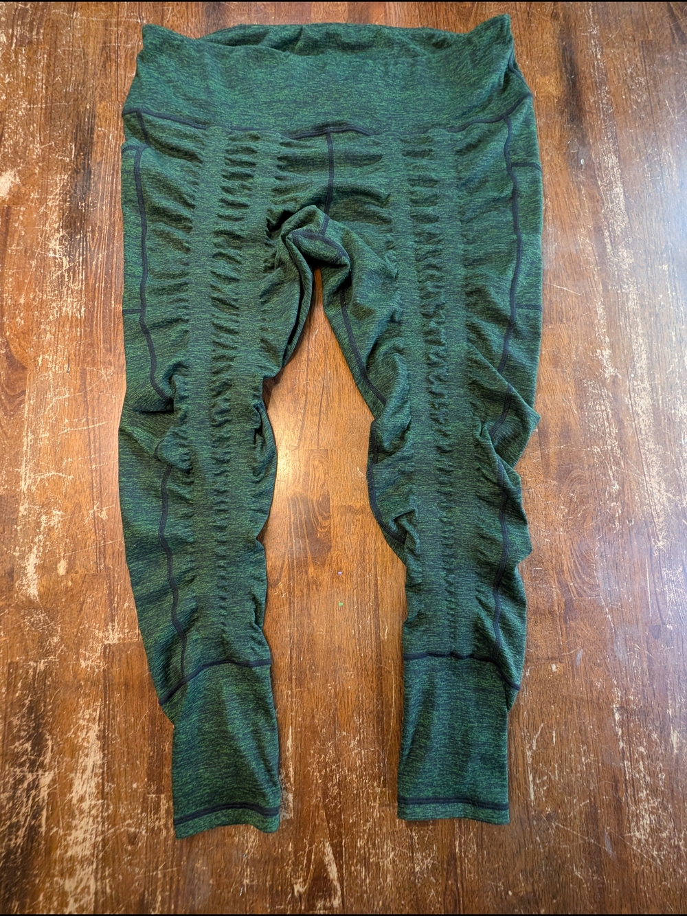 Sweetflexx Leggings Green Womens Plus Size 18 Activewear Athleisure Casual
